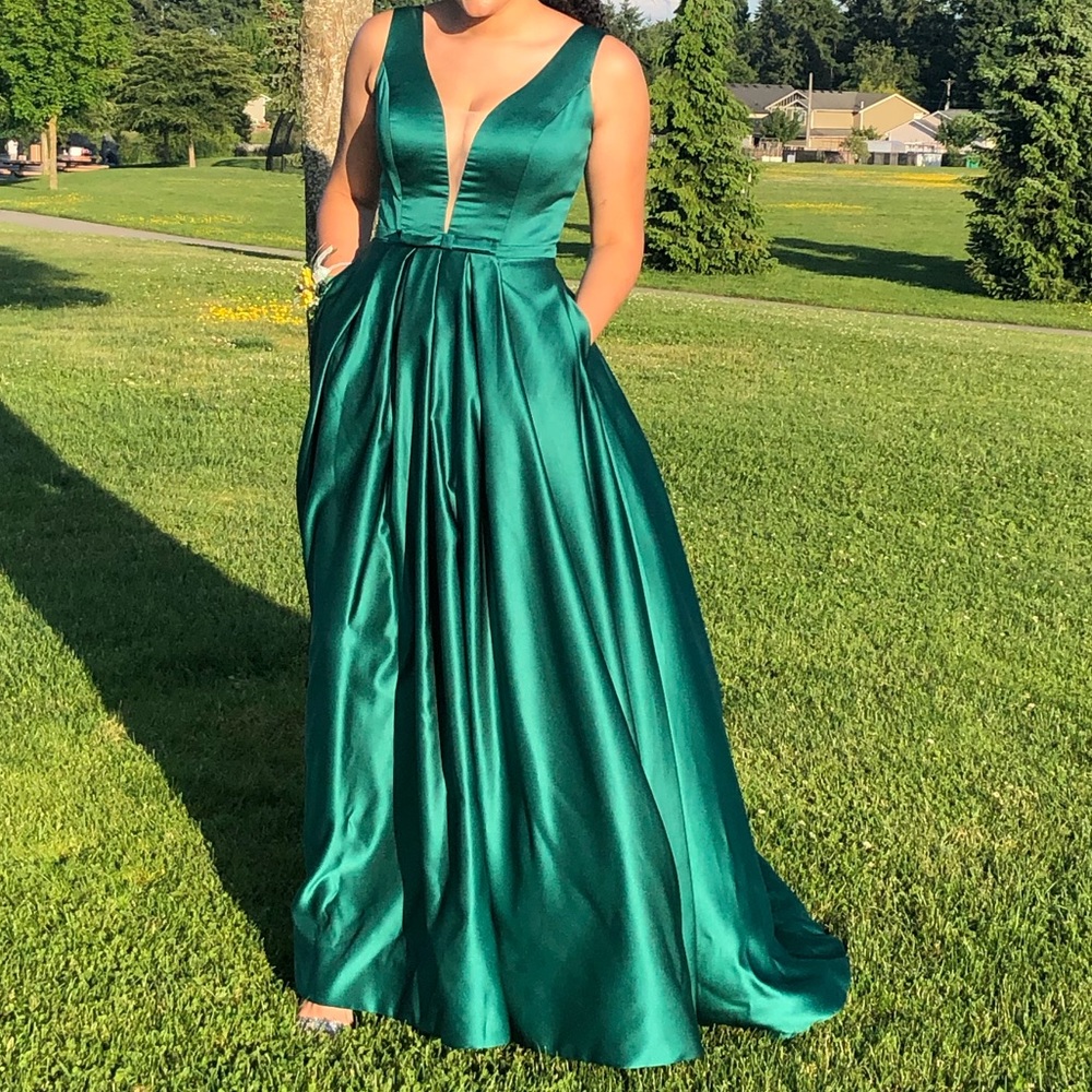 Dark Green Prom Dress